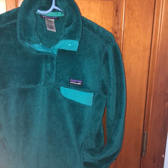 Patagonia Fleece Snap Pullover Sweater - Picture 4 of 5